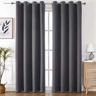 4CM EYELET RING BLACKOUT CURTAIN, WINDOW CURTAIN, 1PCS/PACK WITHOUT STICK