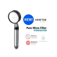 Krafter Rainforest Signature ฝักบัวอาบน้ำสะอาด ฝักบัวกรองน้ำเกาหลีเพื่อสุขภาพ (รับประกันสินค้า 1ปี)