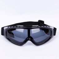 COD🚚 แว่นกันลม แว่นสกี UV400 แว่นตากันลม แว่นตาขับรถวิบาก ป้องกันรังสียูวี แว่นตากันลมป้องกันหมอกสำหรับขี่จักรยานยนต์
