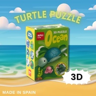 [SG] APLI 3D Ocean Animals Puzzles Collection [Evergreen Stationary] [Evergreen Stationery]
