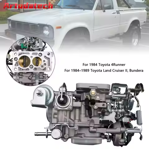 Artudatech Carburetor 21100-75030 For Toyota 4Y Hiace 4Runner HILUX 1Y 2Y 3Y 4Y 1RZ Car Accessories