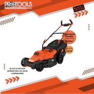 BLACK & DECKER OUTDOOR LIVING | BEMW471BH-XD BLACK & DECKER 38CM LAWN MOVER | LAWNS UP TO 600M2