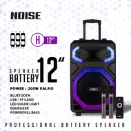 SPEAKER PORTABLE WIRELLES NOISE 899 H 12INCH TWO MIC