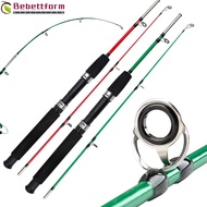 BEBETTFORM Spinning Rod, Carbon 2 Sections Fishing Rod, 2025 107g Lure Weight 1.0m Length Travel Fis