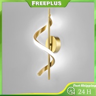 Modern Spiral Wall Lamps Living Bedroom Bedside Indoor Aisle Corridor Lighting