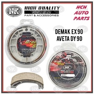 BRAKE SHOE - DEMAK - EX 90/ EX90/ AVETA - DY 90/ DY90 (NK)