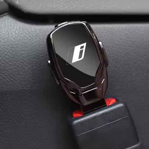 Metal Car Seat Belt Clip Extension Plug Seatbelt Extender Accessories for BMW i Z Series i3 i01 i01N
