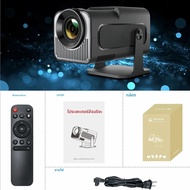 โปรเจคเตอร์ขนาดเล็ก Velec HY320 รุ่นอัปเกรด 4K Android 11 WiFi 6 BT 5.0 Allwinner H713 โปรเจคเตอร์พก