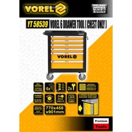 Vorel 6 Drawers Tools Trolley Cabinet (Chest Only)