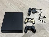 PS4 Pro CUH-7017B + 12片遊戲