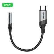 Rocoren USB C ถึง3.5 Mm แจ็ค Dac สายออดิโอชายไปยังผู้หญิงอะแดปเตอร์หูฟังประเภท C ถึง3.5 Mm ตัวแปลงสา