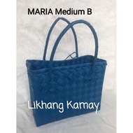 ♞LIKHANG KAMAY Plastic Bayong Bag Medium Modern Plastic Bayong Bag souvenir giveaways handmade