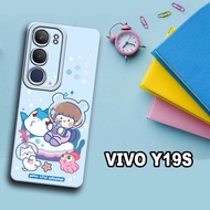 CC40/ Flexible rubber softcase for vivo y19s/Girl's Motif/vivo y19s case/vivo y19s case/vivo y19s so