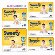 PACKAGE 1 BOX 6 BAL SWEETY Bronze Super Jumbo Pant Pants Disposable Diaper Pants Baby Diapers Large 