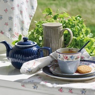 丹麥GreenGate Hailey petit white 桌旗 / 茶巾 / 餐巾布