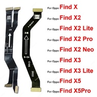 LCD Mainboard Connector Flex Cable For OPPO Find X X2 X5 Pro X2 X3Lite X2Neo LCD Screen Motherboard 