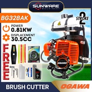 OGAWA BG328AK BG328 Backpack Brush Cutter Grass Trimmer Mesin Rumput