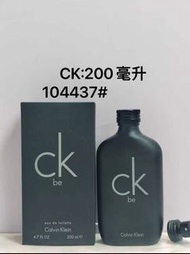 CK 黑BE香水200ml