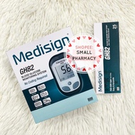 Medisign GH82 Blood Glucose Monitoring System/ Test Strip 25s/ Medisign machine + 10s