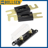 Car Bolt on Fuse Auto Fuse Blade 100A 150A 200A 250A Audio power blade amplifier fuse holder