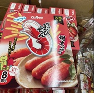 CALBEE 明太子蝦條 8袋入