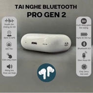 Tai Nghe Không Dây Bluetooth Pro 2 hổ 1582 Bass Căng Chống Ồn Định Vị Google Map Đổi Tên Cảm Ứng Bảo