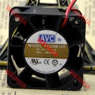 Ready Stock Original AVC F4028B12H 4028 4CM 4cm 12V 0.3A CPU Double Ball Cooling Fan
