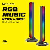 XALLKING RGB Music Sync Lamp - 3D Infinity Mirror Light | ไฟ LED เเต่งห้อง