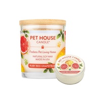【美國PET HOUSE】室內除臭寵物香氛蠟燭-紅寶石葡萄柚
