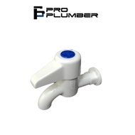 Jopex Bibcock Kepala Paip Tandas Pili Air Water Pipe Plastic Pili Paip Bathroom Pillar Tap