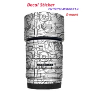 Lens Sticker For Viltrox AF 56mm F1.4 E Decal Skin Vinyl Wrap Film Protector Coat 56 1.4 F/1.4 For S