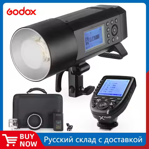 Godox AD400 Pro WITSTRO All-in-One Outdoor Flash AD400Pro Li-on Battery TTL HSS with Built-in 2.4G W