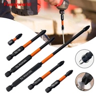 Advanced 7pcs Set of Magnetic PH2 Impact Screwdrivers Bit for High strength Jobs