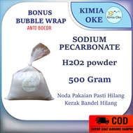 [TERMURAH PROMO] Sodium Pecarbonate - 500 Gram - Obat Laundry Noda Membandel - H2O2 powder [TOP BISA