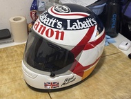 Arai Nigel Mansell 簽名賽車頭盔