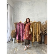 (Relpict) Latest Color Sequin Kurung Dress Sequin Kurung Dress/ modern Kebaya/ Latest Kebaya/ Sequin