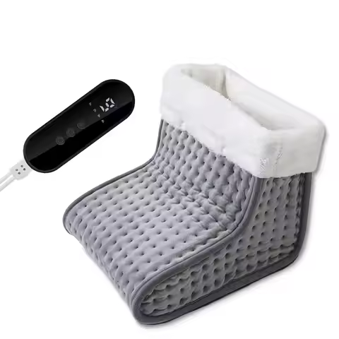 Electric Heated Foot Warmers 30x30x24cm Soft Feet Heating Pad 9 Gear Adjustable Temperature Shoe Hea