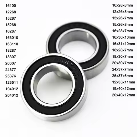 10pcs 16100 12268 15267 15268 16287 163010 18287 18307 20307 24377 25376 2RS RS Bearings Rubber Seal
