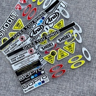 SHOEI Arai Ducati Reflectorized Helmet Visor Sticker Reflective Stickers