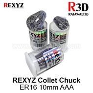 REXYZ Collet ER 16 for CNC ER16 Collet Chuck Cutting Tool Holder 10mm Milling
