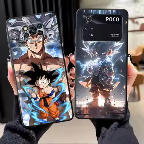 Black Soft Phone Cover Case for Xiaomi Poco F8 C75 C50 X3 X4 X5 X7 Pro M5 C71 F3 F1 M3 M4 M7 Pro C61