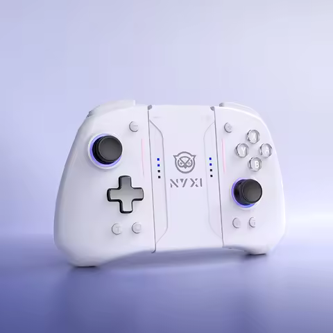 NYXI Hyperion Pro Wireless Game Controller Bluetooth White Gamepad for Switch2/Switch OLED/Switch Li