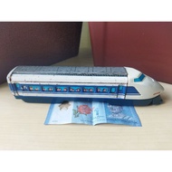 vintage tin toy bullet train made in japan