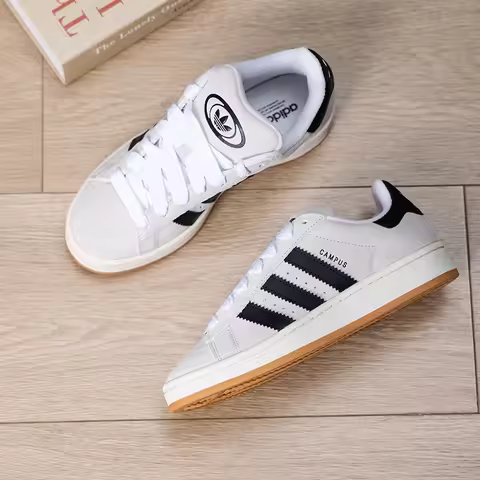 Adidas (Adidas) Trefoil Women's Sneakers Campus Trendy Sneakers Wear-Resistant Lightweight Low-Top C