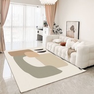 布迪思 地毯客厅卧室ins风北欧沙发简约床边毯满铺房间轻奢茶几可定制 北欧66 120*160CM