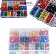 CHAMPIONO 2120PCS Insulated End Terminal, 22AWG-5AWG Copper Wire Wire Crimp Connector, "Heavy Duty P