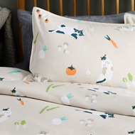 蔬菜喵  單人雙人床單/床包 手繪貓咪40支純棉床品 枕套被套另購