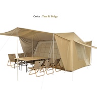 PAYUNG.CAMP Payung Camp Village L+ Tan & Beige