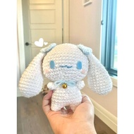 GANTUNGAN Cinnamonroll keychain full Body necklace and ribbon