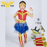 Halloween Cosplay Wonder Woman Costume Wonder Woman erhero Girl Children's Performance Outfit Se